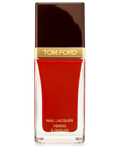 Shop Tom Ford Nail Lacquer In 14 Scarlet Chinois