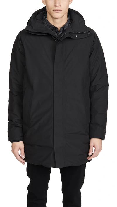 Shop Norse Projects Rokkvi 5.0 Gore Tex Down Jacket In Black