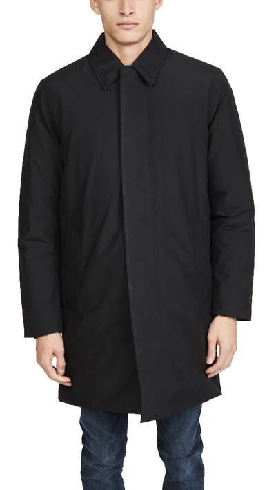 Shop Norse Projects Thor Down Gore Tex Jacket In Black