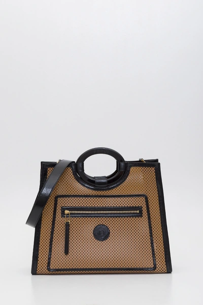 Shop Fendi Runway Shopper In Marrone