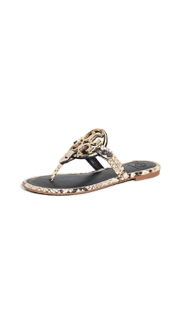 tory burch snakeskin flip flops