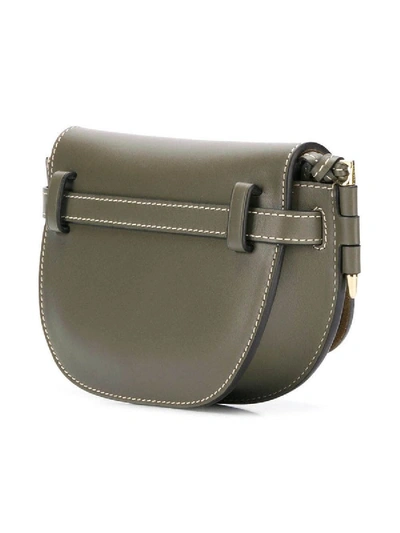 Shop Loewe Khaki Green Gate Bum Bag