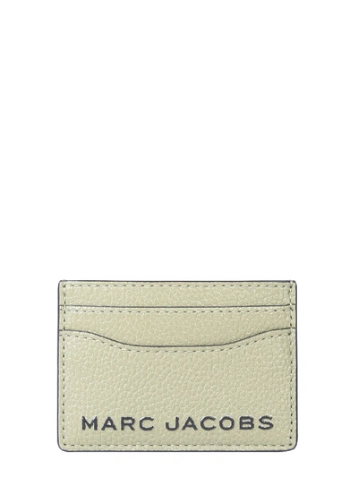 Shop Marc Jacobs Leather Card Holder In White