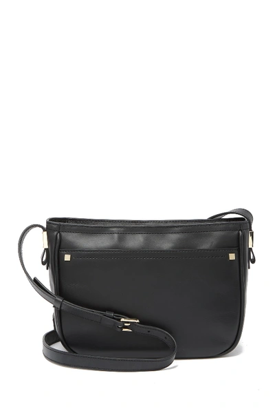 Shop Cole Haan Tali Leather Crossbody Bag In Black