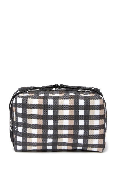 Shop Lesportsac Candace Large Top Zip Cosmetic Case In Picnic