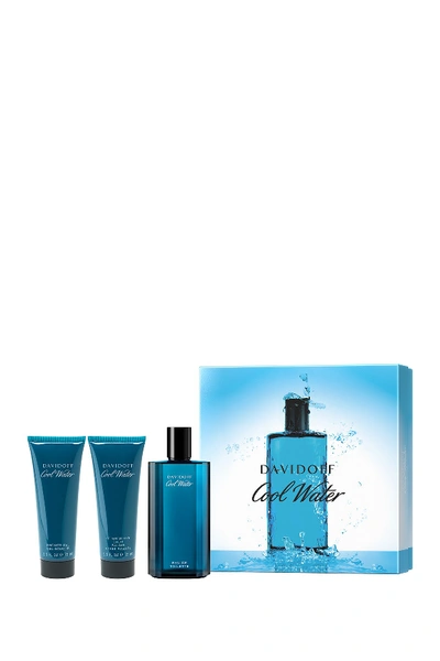 Shop Davidoff Cool Water For Men 3-piece Gift Set