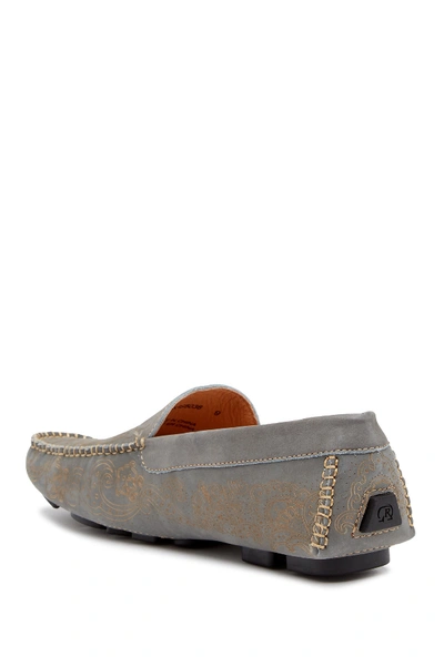 Shop Robert Graham Neo Suede Loafer In Grey