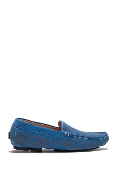 Shop Robert Graham Neo Suede Loafer In Royal