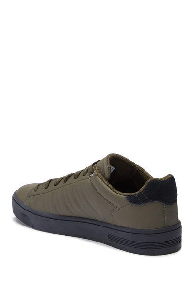 Shop K-swiss Court Frasco Leather Sneaker In Olive/stretch Limo