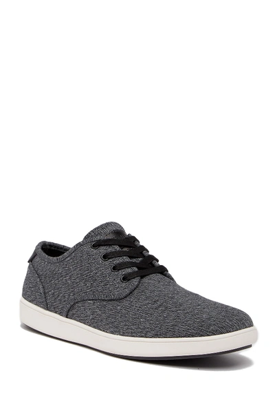 Shop Steve Madden Garner Printed Canvas Sneaker In Black Fabr