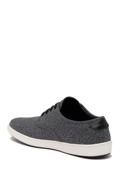 Shop Steve Madden Garner Printed Canvas Sneaker In Black Fabr