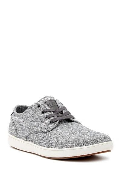 Shop Steve Madden Garner Printed Canvas Sneaker In Grey Fab