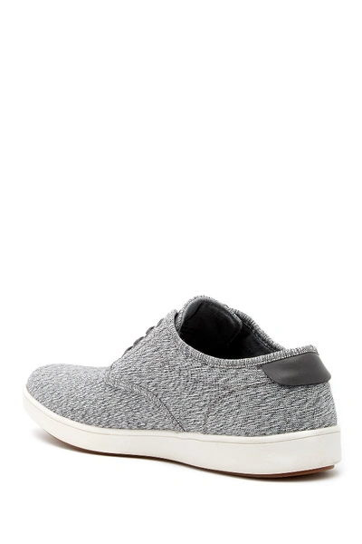 Shop Steve Madden Garner Printed Canvas Sneaker In Grey Fab