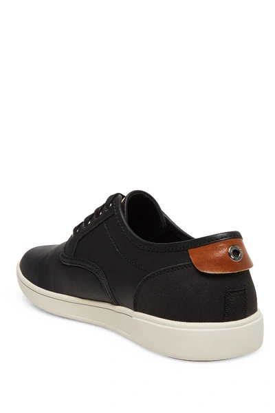 Shop Steve Madden Fynal Low Top Sneaker In Black