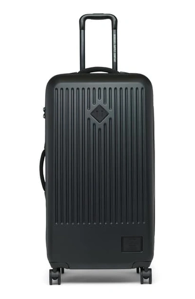 Shop Herschel Supply Co Trade 34-inch Large Wheeled Packing Case - Black