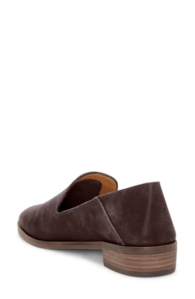 Shop Lucky Brand Cahill Flat In Java Leather