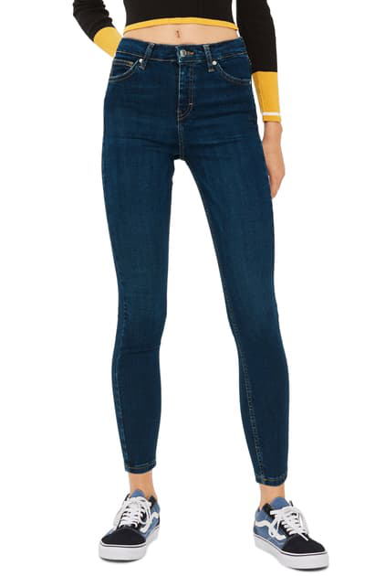 topshop high waisted skinny jeans