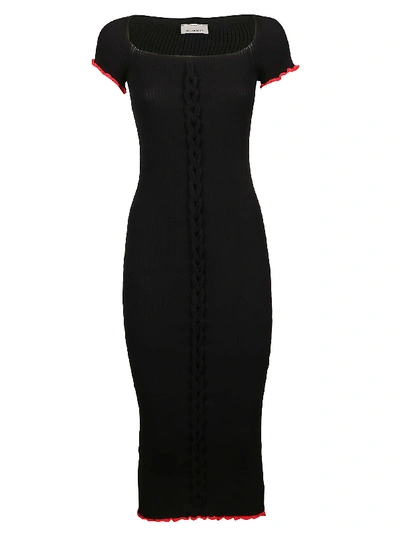 Shop Pinko Black Viscose Dress