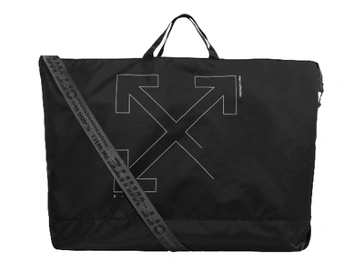 Pre-owned Off-white  Unfinished Arrows Tote Bag Black