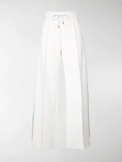 Shop Off-white Side Panelled Track Pants In White