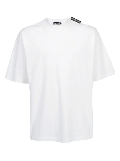 Shop Balenciaga T-shirt In Off White