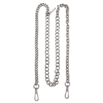 Shop Marc Jacobs Silver-tone Chain Shoulder Strap