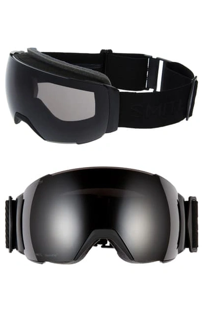Shop Smith I/o Mag Xl 177mm Snow Goggles - Black/ Black