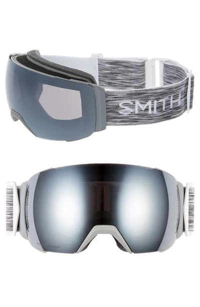 Shop Smith I/o Mag Xl 177mm Snow Goggles In Cloud Grey/ Grey