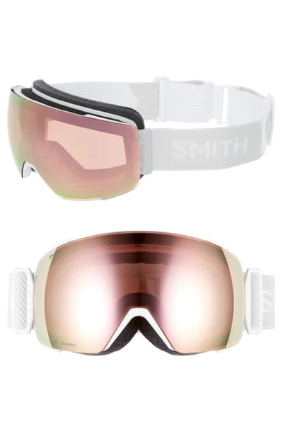 Shop Smith I/o Mag 220mm Special Fit Snow Goggles - White Vapor/ Mirrored Brown