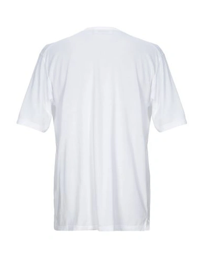 Shop Dsquared2 Man T-shirt White Size M Cotton