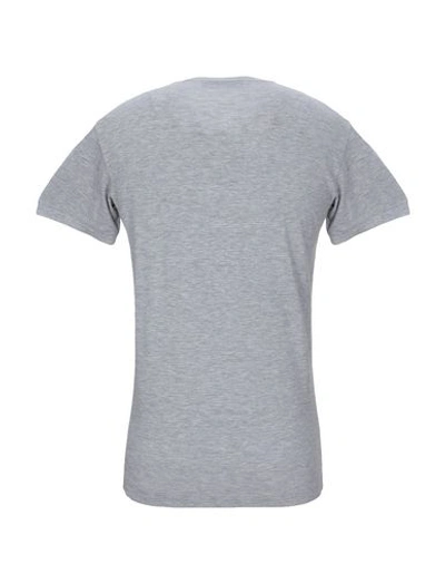 Shop Dsquared2 Man T-shirt Grey Size M Cotton, Viscose, Polypropylene
