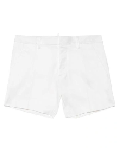 Shop Dsquared2 Shorts & Bermuda In White