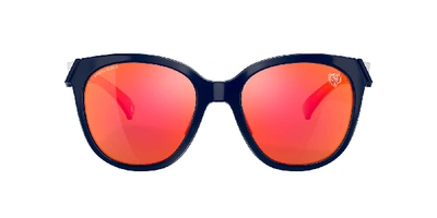 Oakley Nfl Collection Sunglasses, Chicago Bears Low Key Oo9433 Oo9433 54 Low Key In Prizm Ruby