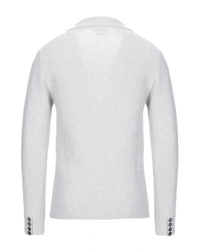 Shop Daniele Fiesoli Man Blazer Light Grey Size Xl Cotton