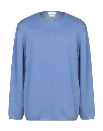 Shop Daniele Fiesoli Sweaters In Pastel Blue