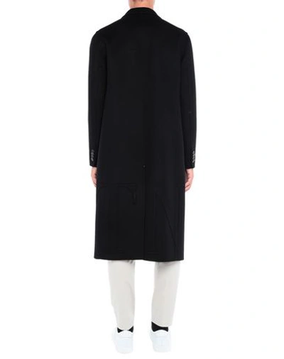 Shop Valentino Coat In Black