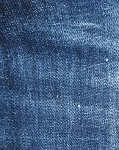 Shop Dsquared2 Man Denim Pants Blue Size 30 Cotton, Elastane