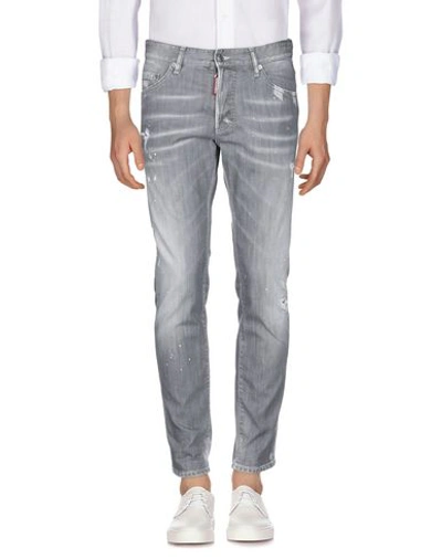 Shop Dsquared2 Jeans In Grey