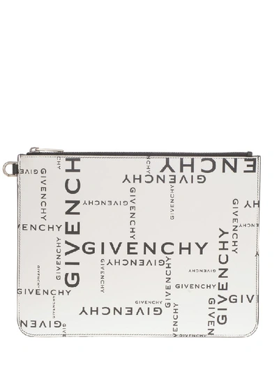 Shop Givenchy Clutch In Multicolor