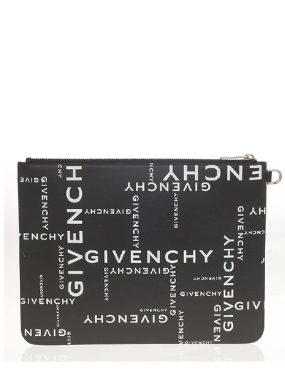 Shop Givenchy Clutch In Multicolor