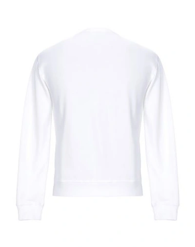 Shop Dsquared2 Woman Sweatshirt White Size S Cotton