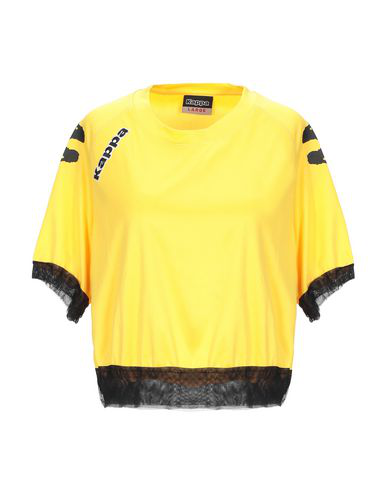 yellow kappa shirt