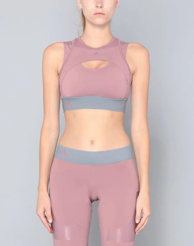 Shop Adidas By Stella Mccartney Tops In Pastel Pink