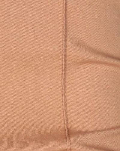 Shop Dondup Woman Pants Brown Size 28 Cotton, Elastane