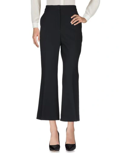 Shop Stella Mccartney Woman Pants Black Size 0 Wool, Elastane