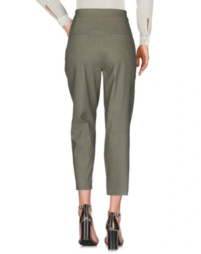 Shop A.l.c Casual Pants In Military Green