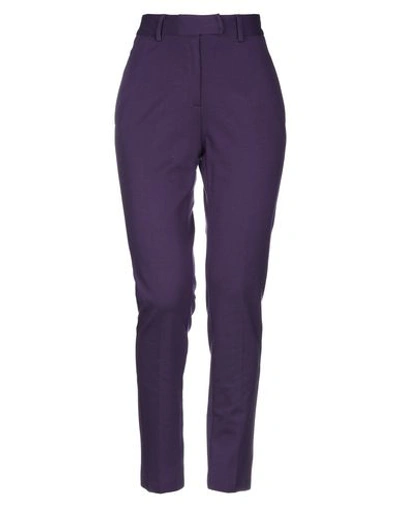 Shop Hopper Casual Pants In Purple