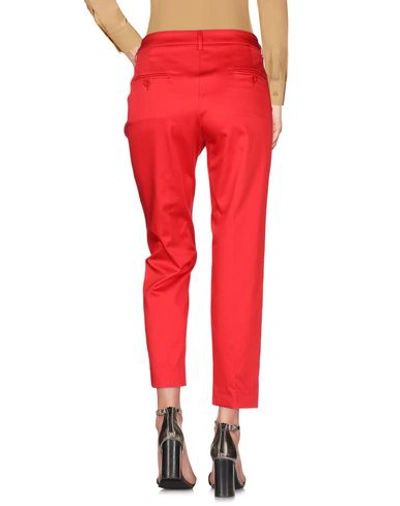 Shop Weekend Max Mara Casual Pants In Red