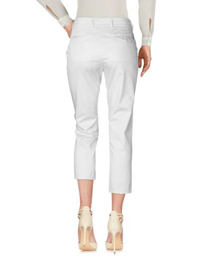 Shop Dondup Woman Pants Light Grey Size 30 Cotton, Elastane
