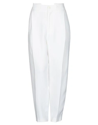 Shop Barena Venezia Casual Pants In White